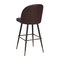 Flash Furniture 2PK 30" Brown LeatherSoft Armless Barstool AY-1026H-30-BR-GG - alternate 2